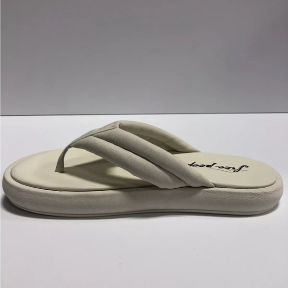 Free People Women’s Wonderland Sandal White EU39.5 US9.5 M - Picture 3 of 6